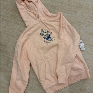 S Disney Parks Disneyland Pink Hoodie NWT